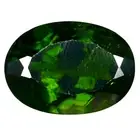 3.61 ct Dazzling Oval (11 x 8 mm) Unheated / Untreated Green Chrome Diopside