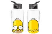 The Simpsons Homer Design Plastic Water Drink Bottle