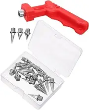 [WHAMVOX] Jump Spikes for Track Shoes Replacement Spikes for Running Golf and Baseball Shoes Set Wrench