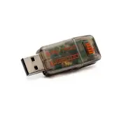 Ws2000 Wireless USB RC Flight Simulator Dongle, SPMWS2000, Black
