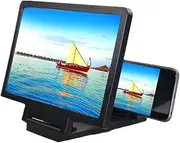 Phone Screen Magnifier Phone Screen Magnifier Bracket Enlarge Stand Eyes Protection Folding 3D Video Screen Display Amplifier Expander