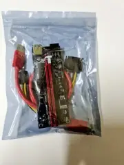 (20 Pcs.) Riser pci-e 1x to 16x ver009s gpu mining powered multiplier slot