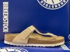 Birkenstock Gizeh Patent Sand Birko-Flor 1013075 Regular Women Sandal New Box