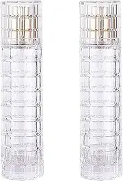 AIMALL 30ml Cylindrical Glass Perfume Bottle - Empty Spray Bottle for Cosmetic Use, Travel-Friendly Refillable Glass Fragrance Container
