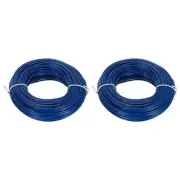 20AWG Gauge Stranded Hook-Up Wire PVC Tinned Copper Wire 30m/100ft Blue