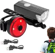 Bikes Headlight Taillight Set - LED Headlight Light Set, Bicycles Rear Light Set | Waterproof Bikes Headlight And Taillight, Road Mountain Bikes Light Set, Bicycles Light Set For Road And Mountain Rid