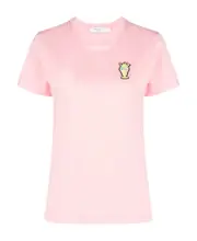 ice cream patch T-shirt XS Pink