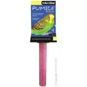 Avi One Pumice Perch Pink 5'' for Birds Parrots Nails Beak