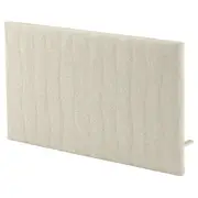 MITTZON acoustic screen for desk, Gunnared beige, 125x72 cm
