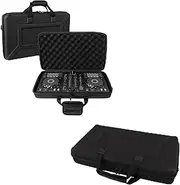 DJ Controller Case,2 Channel Padded DJ Travel Carrying Bag,DJ Carrying Case with Adjustable Shoulder Strap for DDJ-FLX4 FLX2 DDJ-400 DDJ-SB2 DDJ-SB3 DDJ-REV1 DDJ-RB