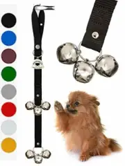 Thick Strap Doorknob & Pull Handle Potty Training Dog Doorbells