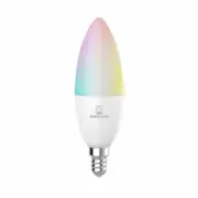 WIFI Smart RGBW Dimmable LED Bulb E14 Google Home Alexa