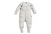 ErgoPouch 2.5 TOG Baby Pyjamas Sleepwear Romper Organic Cotton Grey Marle