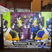 Hasbro Lightning Power Rangers TMNT TURTLE Morphed Donatello & Morphed Leonardo
