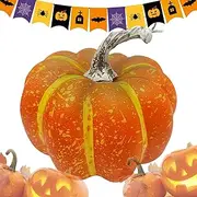 Artificial Pumpkins | Holiday Fake Pumpkins | Table Centerpieces Halloween Decor Artificial Pumpkins Foam Pumpkins for Fall Harvest