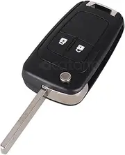 Remote Flip Car Key for Holden Colorado RG 2012 2013 2014 2015 2016 Shell Case Blank Enclosure Fob Direct Replacement 2B 2 Button Unlock Lock Uncut