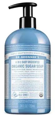 Dr. Bronners Organic Pump Soap - Baby Unscented | 710ML / Baby Unscented