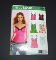 New Look Sewing Pattern 6490 - Misses' Top or Blouse Size 10-22