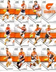 2018 AFL Select Legacy Series common 12 card team set - GWS Giants