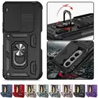 Magnetic Ring Stand Heavy Duty Case+Camera Lid For Samsung Galaxy Z Fold 6 5 4
