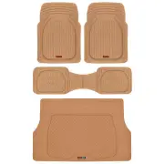 Automotive Car Floor Mats with Cargo Trunk Liner Rubber All Weather Protection (for: Isuzu)