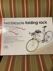 Delta Pablo Folding Wall Storage Rack - Holds Two Bikes - New in Box!