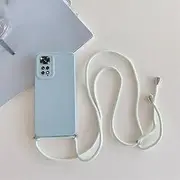 Crossbody Lanyard Case for Xiaomi for Redmi Note 10 9 8 7 11 Pro 4g 11pro 5g Cord Silicone Cover for Note11 Note10 S 11s 10pro 5 G,GS Sierra Blue,for Redmi Note 5