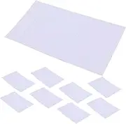 TEHAUX 20pcs Photo Frame Mats Pre-Cut Picture Mats Board Mats Photo Frame Matting Picture Frame Mats