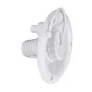 RV Round Fresh Water Gravity Fill Hatch Inlet | RV Water No Quick Fill White