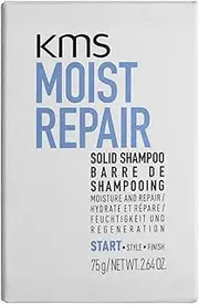 KMS MOISTREPAIR Solid Shampoo Bar for Normal to Strong Hair, 75 g