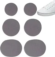 [Generic] Shoe Repair Patches - Toe Holes Shoe Patches | Anti-Wear Adhesive Toe Hole Repair Patches | Footwear Repair Supplies Portable For Sneakers Cloth Shoes Belts High Heels Sports Shoes