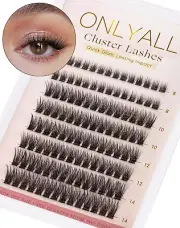 Onlyall Lash Clusters Eyelash Extensions Wispy Eyelash Clusters Fluffy Indivi...