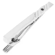 mila schon black crystal glass tie pin tie bar mst5411