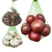 100 PCS Onion Potato Garlic Storage Bag-20 Inch Seafood Boil Bags | Fruit Veg...