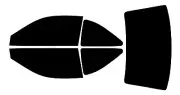 Window Tint For Mitsubishi Mirage Coupe 1997-2002 Precut Ceramic Film Kit (for: Mitsubishi)