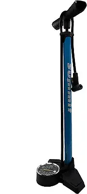Summit Steel Floor Pump W/ Clever Valve and 180psi Gauge
