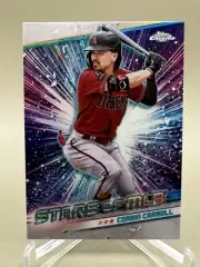 CORBIN CARROLL 2024 Topps Series 1- STARS OF MLB- CHROME & Base #SMLB-29