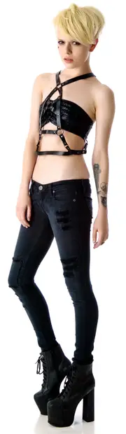 [Kill City] Sacred Geometry Leather Harness