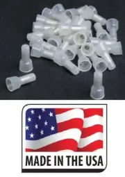 (500) CRIMP CAPS ASSORTED SIZES WIRE CONNECTORS 22-10 GAUGE AWG SPLICE USA