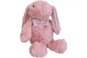Harriet the Medium Plush Bunny - Soft Pink Comfort Toy, 33cm
