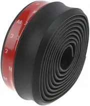 Partscollect Universal 2.5M Car Front Bumper Lip Splitter Spoiler Rubber Skirt Protector Body Trim 8.2Ft