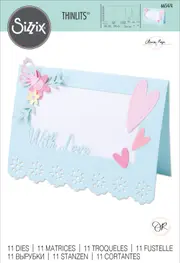 Sizzix Lace Card Base Thinlits Die Set