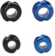 4PCS Bow Sight Peep, 1/4" 3/16" Aluminum Alloy Peep Sight Archery Accessories for Compound Bow