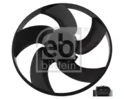 Radiator Fan FOR PEUGEOT 206 136bhp 2.0 99->07 2A/C 2D 2E/K NO AC Febi