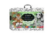 Art Maker Adult Art Ultimate Drawing Colouring Kit Pencil Pen Carry Case