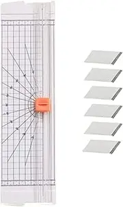 Corner Edge Trimmer Precision A4 Paper Cutter Blade Card Cutting Machine Photo Scrapbooking Trimmer Ruler Art Office Home Stationery Round Corner Trimmer (Size : 1)