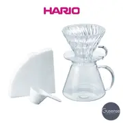 HARIO SIMPLY V60清透玻璃手沖組 S-VGBK-02-T