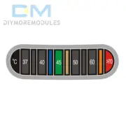 Color Changing Temperature Tag for Metal Milk Jugs Brewing Thermometer Strip