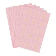 6 Sheets Laminated Bible Tabs Large Print Stickers Bible Index Tabs for Women