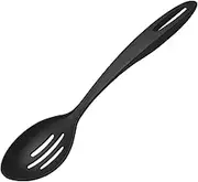 Tramontina 25161100 Ability Nylon Slotted Serving Spoon, Black